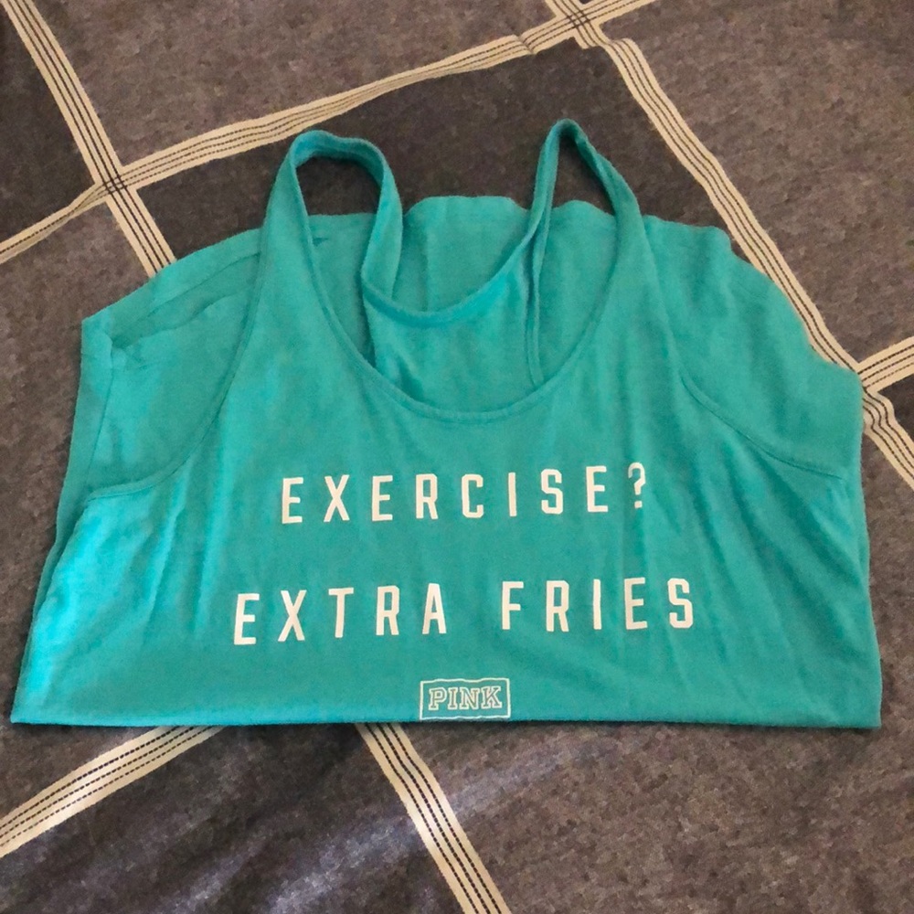 VS PINK Razorback tank